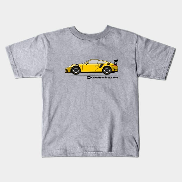 2018 911 GT3 Kids T-Shirt by CC I Design